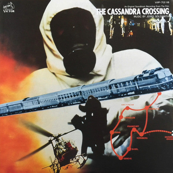 Jerry Goldsmith - カサンドラ・クロス = The Cassandra Crossing (Original Soundtrack Recording From The Film) (LP, Album) - Very Good Plus (VG+) / Very Good Plus (VG+)