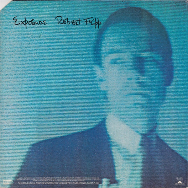 Robert Fripp - Exposure (Vinyl, LP, Album) Very Good (VG) / Very Good Plus (VG+)