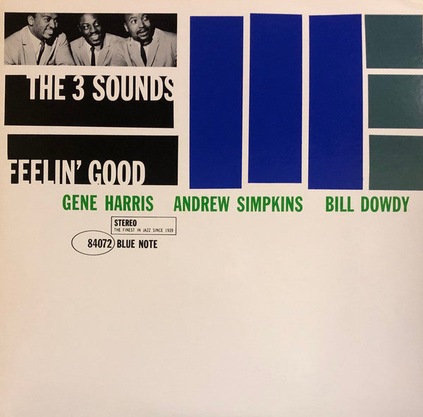 The Three Sounds - Feelin' Good (Vinyl, LP, Album, Limited Edition, Reissue, Stereo) Near Mint (NM or M-) / Near Mint (NM or M-)