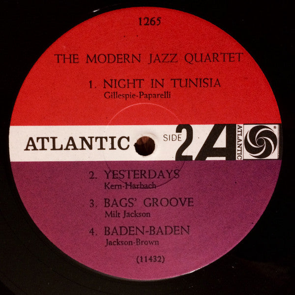 The Modern Jazz Quartet - The Modern Jazz Quartet (Vinyl, LP, Album, Repress, Mono) Very Good (VG) / Good Plus (G+)