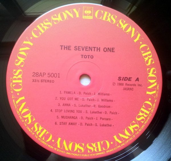 Toto - The Seventh One (Vinyl, LP, Album)