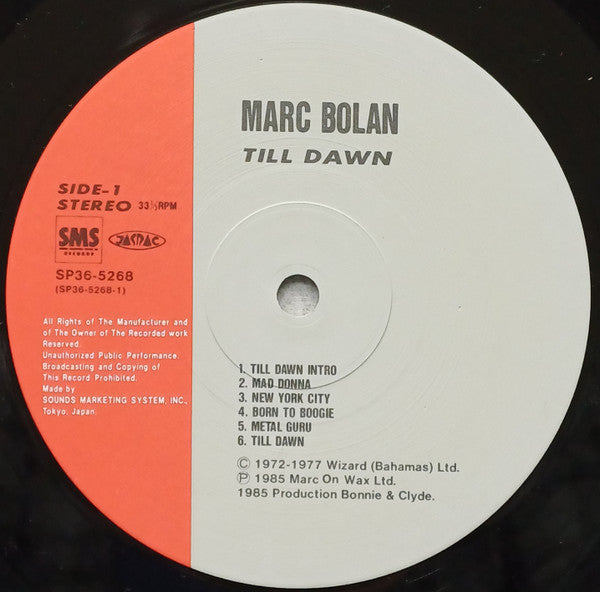 Marc Bolan - Till Dawn (2xVinyl, LP, Compilation) Very Good Plus (VG+) / Very Good Plus (VG+)