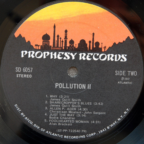 Pollution (3) - Pollution II (Vinyl, LP, Album, Stereo) Good Plus (G+) / Very Good (VG)