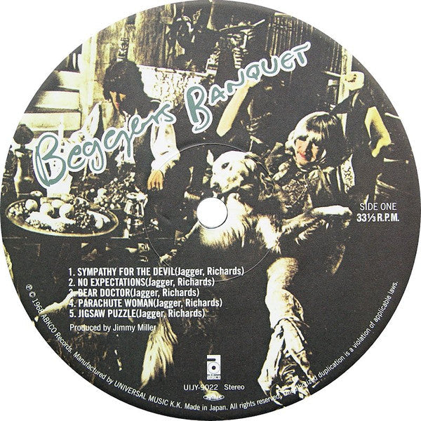 The Rolling Stones - Beggars Banquet (Vinyl, LP, Album, Reissue, Stereo) Very Good Plus (VG+) / Near Mint (NM or M-)