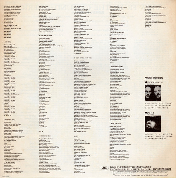 America (2) - View From The Ground (Vinyl, LP, Album)