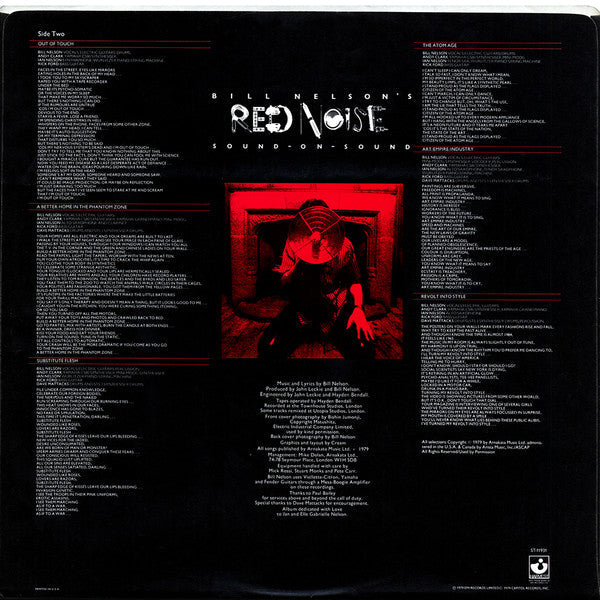 Red Noise (2) - Sound On Sound (Vinyl, LP, Album) Good Plus (G+) / Very Good Plus (VG+)