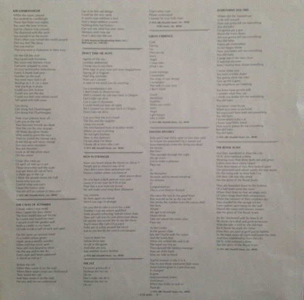 Steely Dan - The Royal Scam (Vinyl, LP, Album, Reissue)