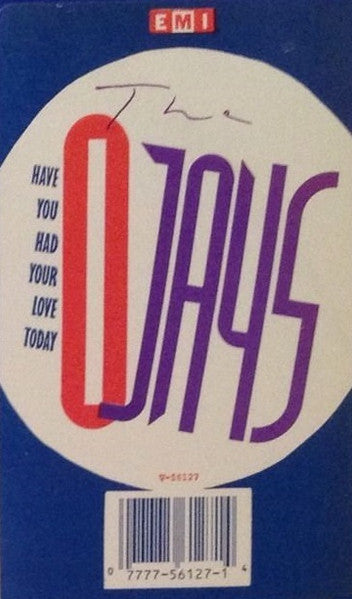 The O'Jays - Have You Had Your Love Today (Vinyl, 12", 33 ⅓ RPM, Single) Very Good Plus (VG+) / Very Good Plus (VG+)