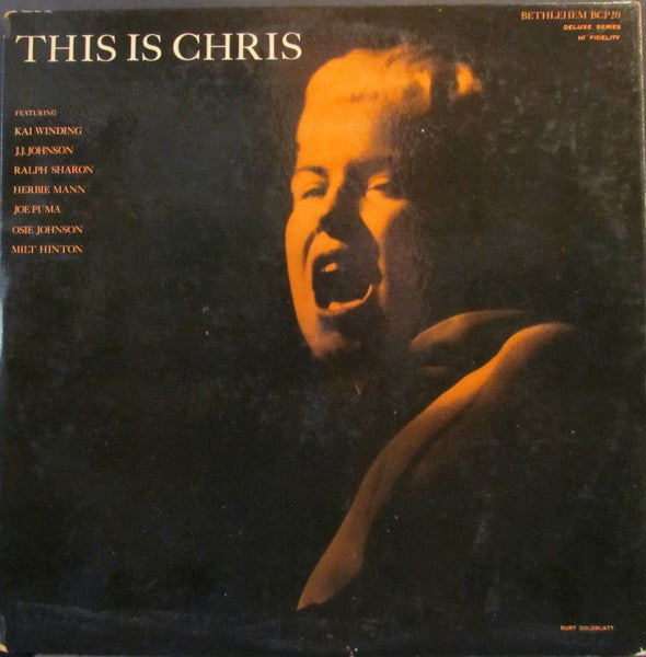 Chris Connor - This Is Chris (Vinyl, LP, Album, Mono) Good Plus (G+) / Good (G)