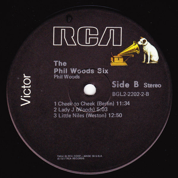 The Phil Woods Six - Live From The Showboat (2xVinyl, LP, Album, Stereo) Very Good Plus (VG+) / Very Good (VG)