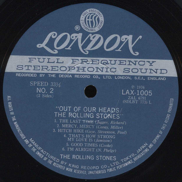 The Rolling Stones - Out Of Our Heads (Vinyl, LP, Album, Reissue, S...