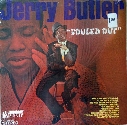 Jerry Butler - Souled Out (Vinyl, LP, Album, Stereo) Very Good (VG) / Good Plus (G+)