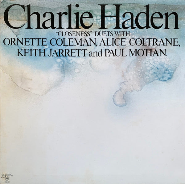 Charlie Haden - Closeness (Vinyl, LP, Album, Reissue) Very Good Plus (VG+) / Very Good Plus (VG+)