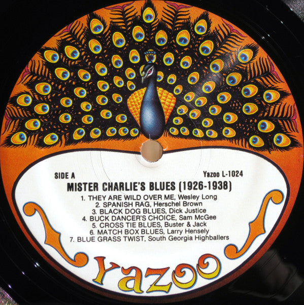 Various - Mister Charlie's Blues (1926-1938) (Vinyl, LP, Compilation, Reissue) Very Good Plus (VG+) / Very Good Plus (VG+)