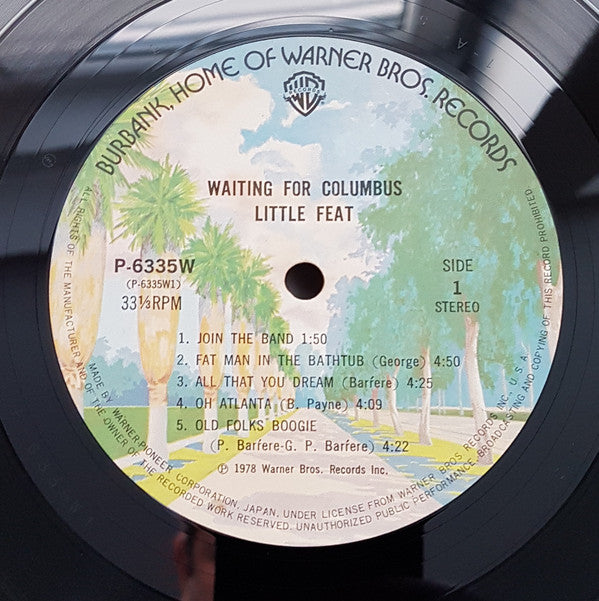 Little Feat - Waiting For Columbus (Vinyl, LP, Album)