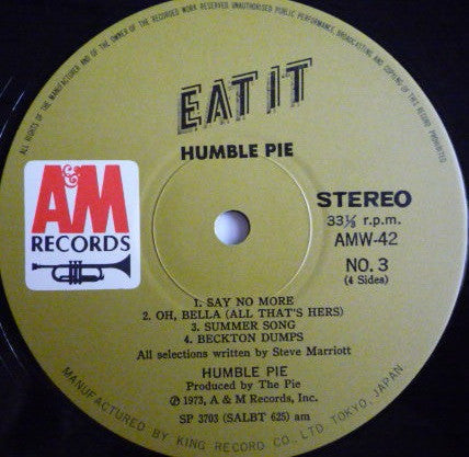 Humble Pie - Eat It (Vinyl, LP, Album)