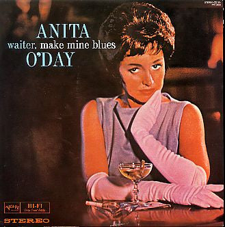 Anita O'Day - Waiter, Make Mine Blues (Vinyl, LP, Album, Reissue, Stereo) Very Good Plus (VG+) / Good Plus (G+)