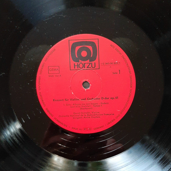 Ludwig van Beethoven - Violinkonzert D-Dur (Vinyl, LP, Stereo) Near Mint (NM or M-) / Very Good Plus (VG+)