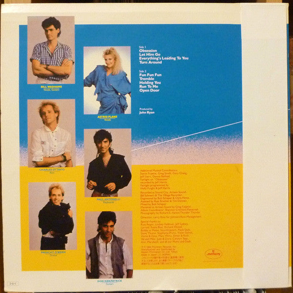 Animotion - Animotion (Vinyl, LP, Album) Very Good Plus (VG+) / Very Good Plus (VG+)