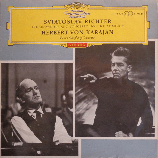 Pyotr Ilyich Tchaikovsky - Piano Concerto No. 1, B Flat Minor (Vinyl, LP, Stereo) Very Good Plus (VG+) / Very Good (VG)
