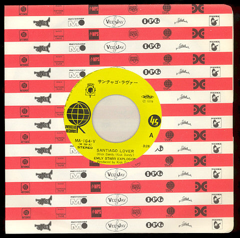 Emly Starr Explosion - Santiago Lover (Vinyl, 7", 45 RPM, Single) Very Good (VG) / Very Good Plus (VG+)