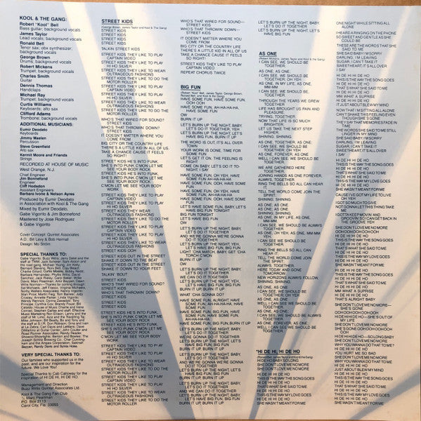 Kool & The Gang - As One (Vinyl, LP, Album)