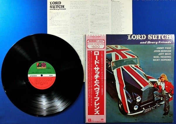 Lord Sutch And Heavy Friends - Lord Sutch And Heavy Friends (Vinyl, LP, Limited Edition, Reissue) Very Good Plus (VG+) / Very Good (VG)