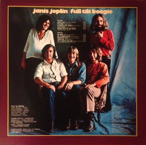 Janis Joplin - Pearl (Vinyl, LP, Album, Reissue) Very Good (VG) / Very Good (VG)