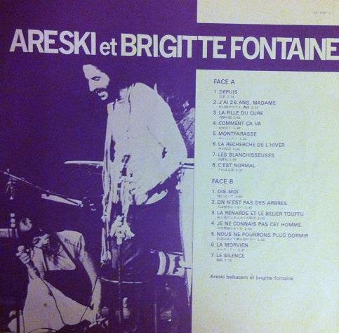 Areski - Brigitte Fontaine - Je Ne Connais Pas Cet Homme (Vinyl, LP, Album) Very Good Plus (VG+) / Very Good (VG)
