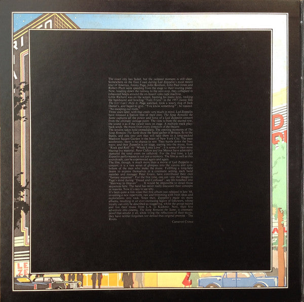 Led Zeppelin - The Soundtrack From The Film The Song Remains The Same (2xVinyl, LP, Album) Near Mint (NM or M-) / Very Good (VG)