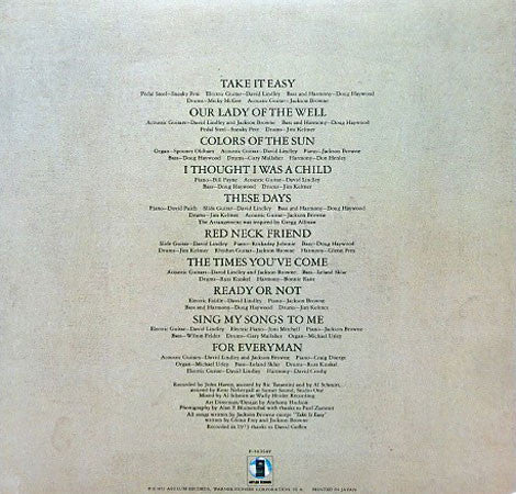 Jackson Browne - For Everyman (Vinyl, LP, Album, Reissue)