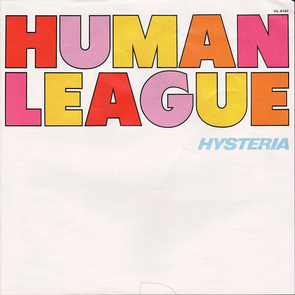The Human League - Hysteria = Hysteria (Vinyl, LP, Album) Very Good Plus (VG+) / Very Good Plus (VG+)