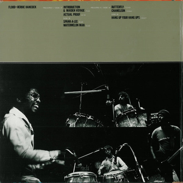 Herbie Hancock - Flood (Vinyl, LP, Album, Reissue)