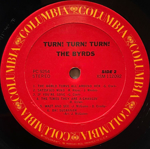 The Byrds - Turn! Turn! Turn! (Vinyl, LP, Album, Reissue) Very Good Plus (VG+) / Very Good (VG)