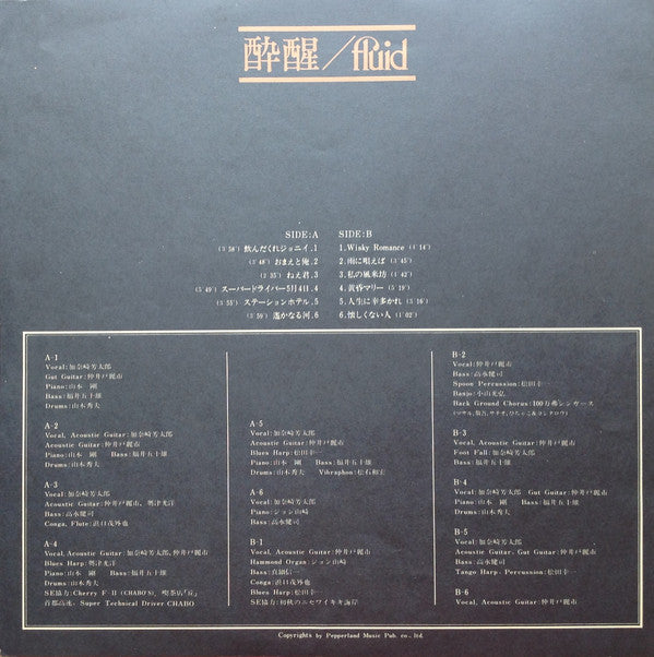 Furuido - Suisei (Vinyl, LP, Album) Very Good Plus (VG+) / Very Good Plus (VG+)
