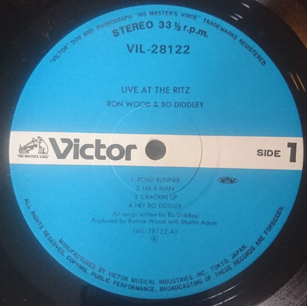 Ron Wood - Live At The Ritz (Vinyl, LP, Album)