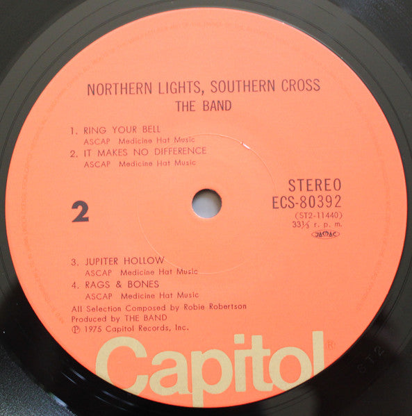 The Band - Northern Lights-Southern Cross (Vinyl, LP, Album, Stereo)