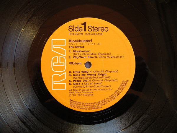 The Sweet - Blockbuster! (Vinyl, LP, Compilation)