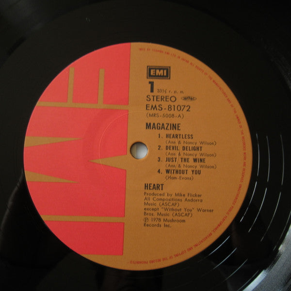 Heart - Magazine (Vinyl, LP, Album)
