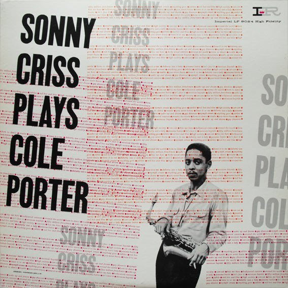Sonny Criss - Sonny Criss Plays Cole Porter (Vinyl, LP, Album, Reis...