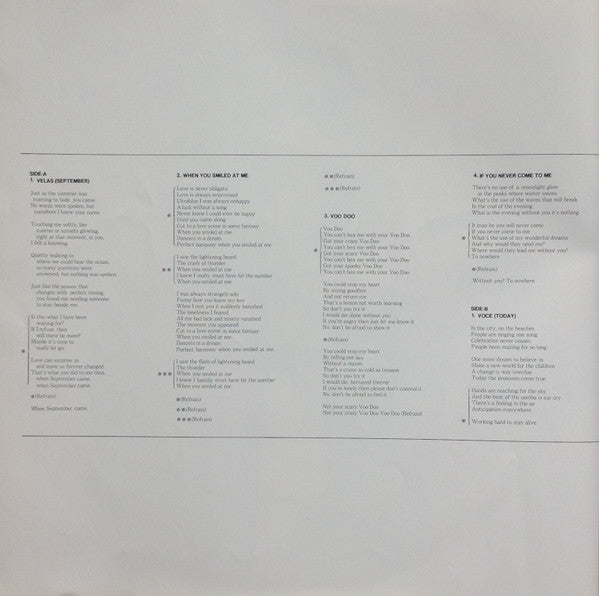 Yasuko Agawa - Lady September (Vinyl, LP, Album, Stereo)