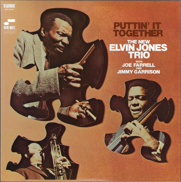 The New Elvin Jones Trio - Puttin' It Together (2xVinyl, 12", 45 RPM, Album, Limited Edition, Reissue, Remastered, Stereo) Very Good (VG) / Near Mint (NM or M-)
