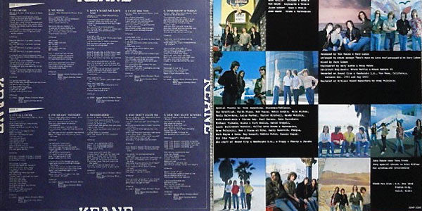 Keane Brothers - Today, Tomorrow And Tonight (Vinyl, LP, Album) Very Good Plus (VG+) / Very Good Plus (VG+)