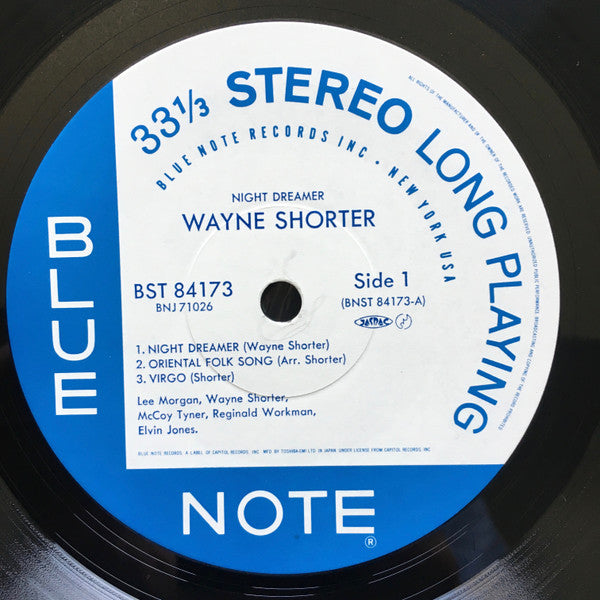 Wayne Shorter - Night Dreamer (Vinyl, LP, Album, Stereo, Reissue) Near Mint (NM or M-) / Very Good Plus (VG+)