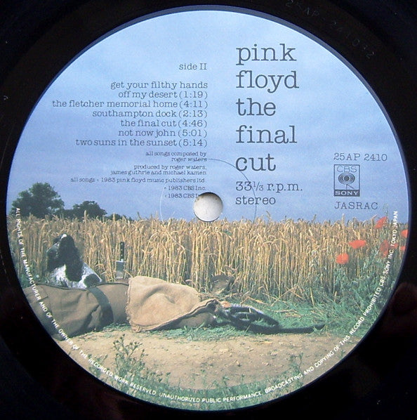 Pink Floyd - The Final Cut (Vinyl, LP, Album)