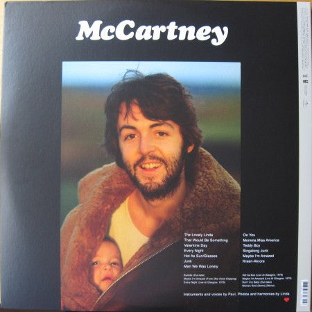 Paul McCartney - McCartney (Vinyl, Vinyl, All Media, LP, Album, Reissue, Stereo, LP, Stereo, Mono, Remastered) Near Mint (NM or M-) / Near Mint (NM or M-)