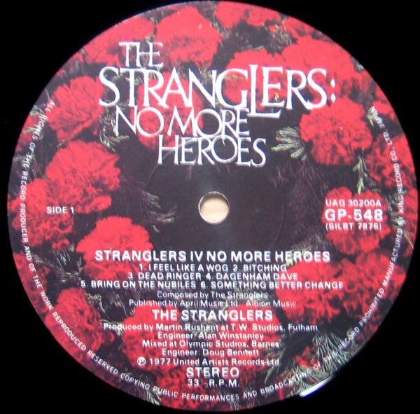 The Stranglers - No More Heroes (Vinyl, LP, Album)