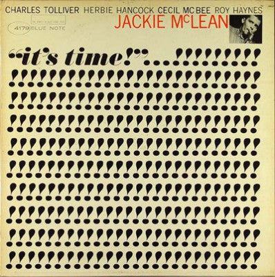 Jackie McLean - It's Time! (Vinyl, LP, Album, Reissue) Very Good Plus (VG+) / Very Good Plus (VG+)
