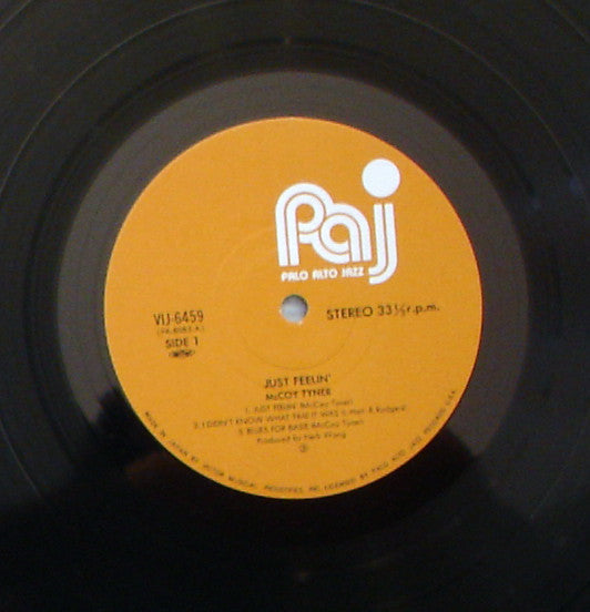 McCoy Tyner - Just Feelin' (Vinyl, LP, Album) Near Mint (NM or M-) / Near Mint (NM or M-)