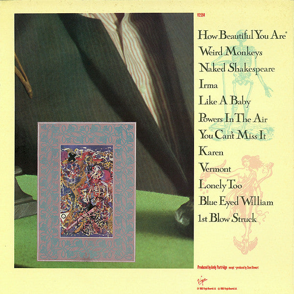 Peter Blegvad - The Naked Shakespeare (Vinyl, LP, Album, Stereo) Very Good Plus (VG+) / Very Good Plus (VG+)